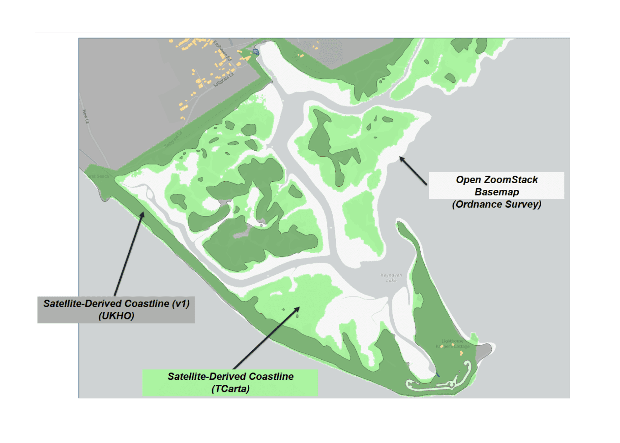Hurst Spit Disparate Shorelines