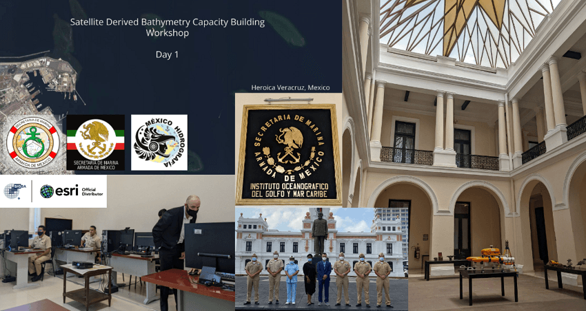 TCarta facilitated training for the Mexican Navy